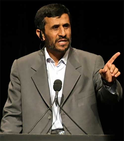 Mahmoud Ahmadinejad of Iran